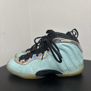Nike Little‎ Posite One MIXTAPE Youth Foamposite Teal Copa DH6490-400 Size 6Y